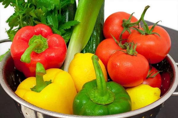 Vegetarian Food Selective Focus — Stock Photo, Image