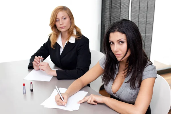 Kobiety Biznesu Interesy Biznesowe — Zdjęcie stockowe