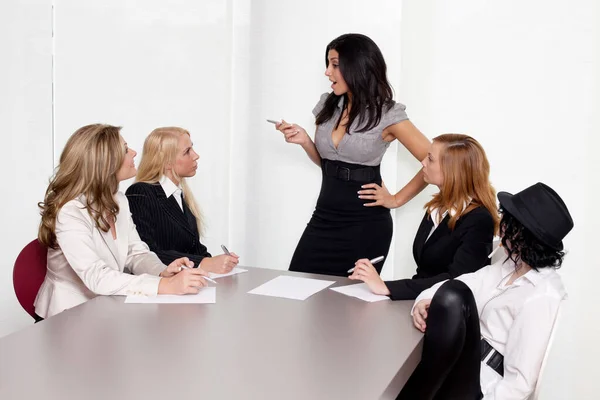 Business Women Business Dealings — Stock Photo, Image