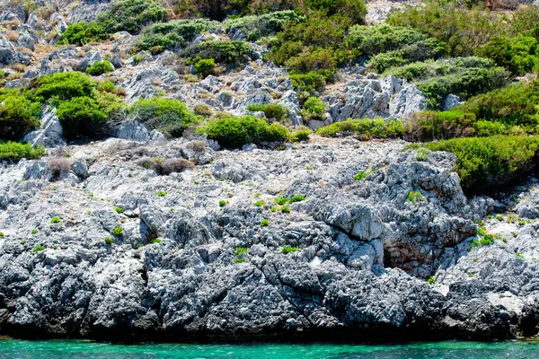 Akdeniz Kayalık Kıyıları — Stok fotoğraf