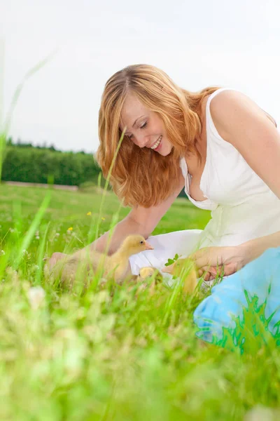 Farmer Daughter — Stock Photo, Image