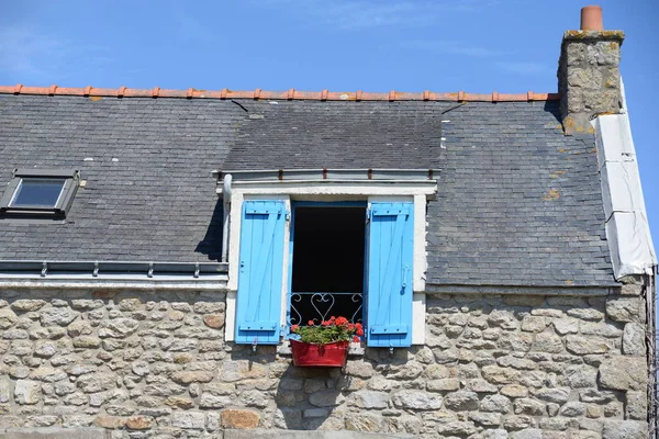 Haus Brittany Franciaország — Stock Fotó