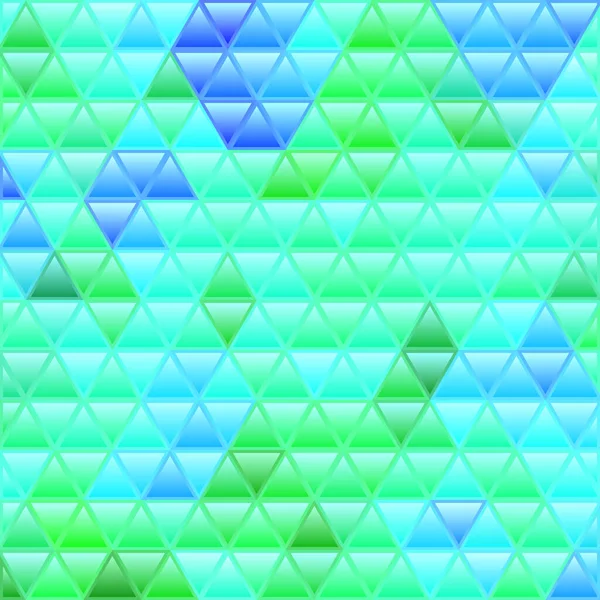 Αφηρημένο Διάνυσμα Λεκιασμένο Γυαλί Τρίγωνο Ψηφιδωτό Φόντο Πράσινο Και Μπλε — Φωτογραφία Αρχείου