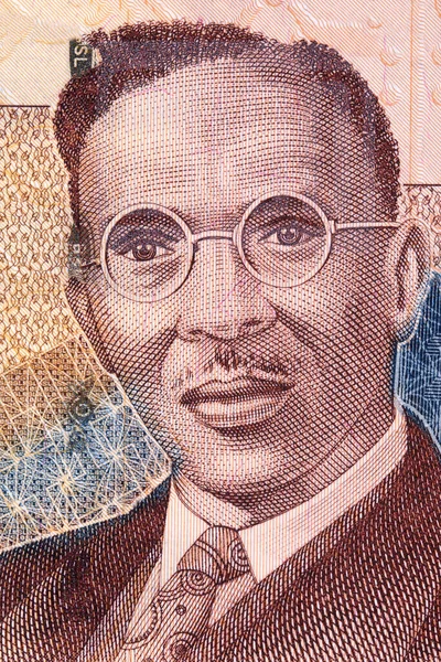 Isaac Theophilus Akunna Wallace Johnson Potret Dari Sierra Leone Uang — Stok Foto