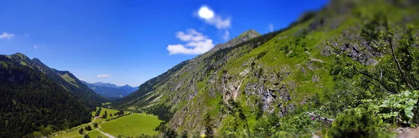 Oytal Vysoký Bavorských Alpách — Stock fotografie