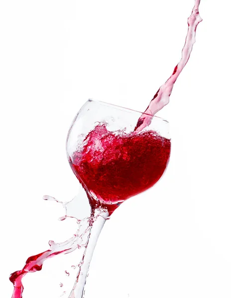 Rotwein Glas — Stockfoto