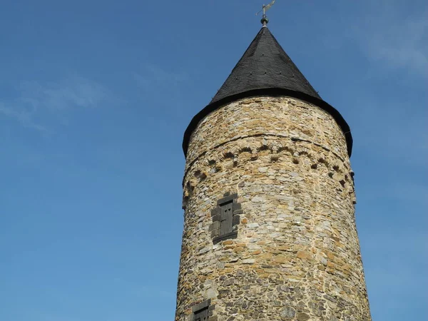 Rathausturm Στο Bad Homburg — Φωτογραφία Αρχείου
