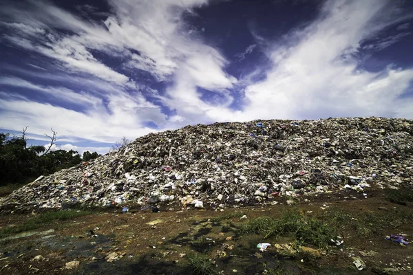 Disastro Naturale Della Discarica Dovuto Consumismo — Foto Stock