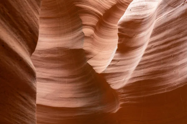 Vues Imprenables Gros Plans Antelope Canyon Page Arizona Dans Nation — Photo