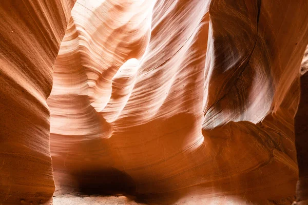 素晴らしい景色とアンテロープキャニオン ページ アリゾナ州のナバホ国でのクローズ アップ — ストック写真