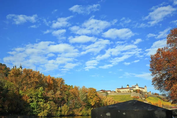 Fästning Marienberg Wrzburg — Stockfoto