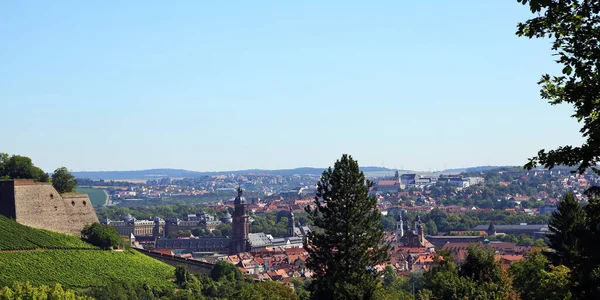 Panorámás Kilátás Városi Épületekre — Stock Fotó