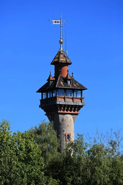 Malebný Pohled Budovy Města — Stock fotografie