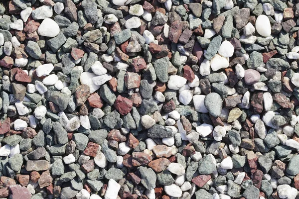 Close Pebbles Stone Texture Background — Stock Photo, Image