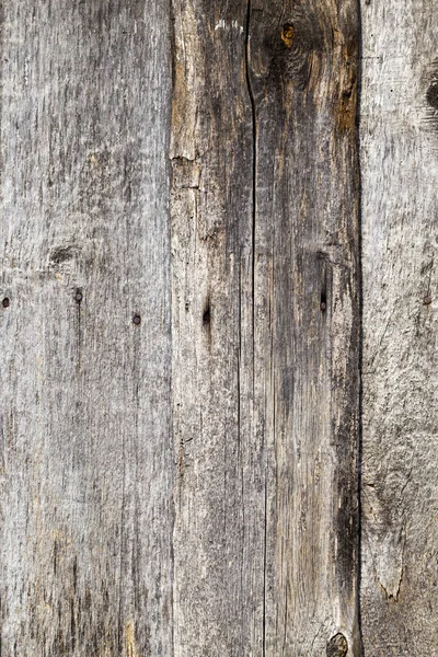 Alte Morsche Holzbohlen Ein Teil Der Hauswand Dorf — Stockfoto