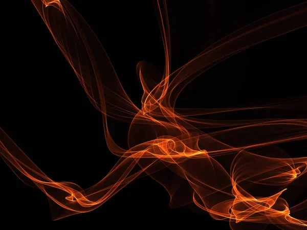 Dark Abstract Background Glowing Abstract Waves Abstract Background — Stock Photo, Image