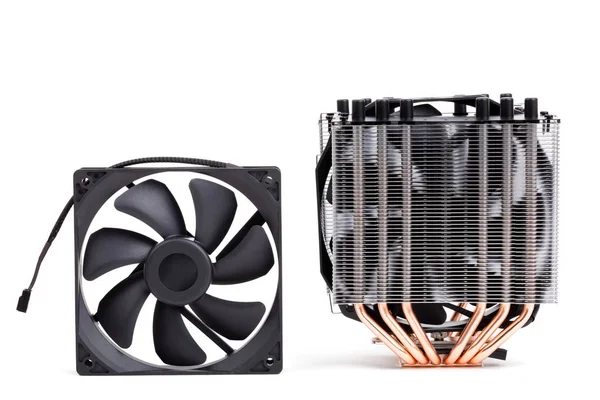 Cpu Kühler Mit Heatpipes Und Ventilator Für Miw Prozessoren Generation — Stockfoto