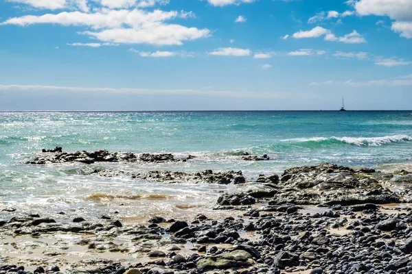 Costa Playa Sol Isla Española Fuerteventura —  Fotos de Stock