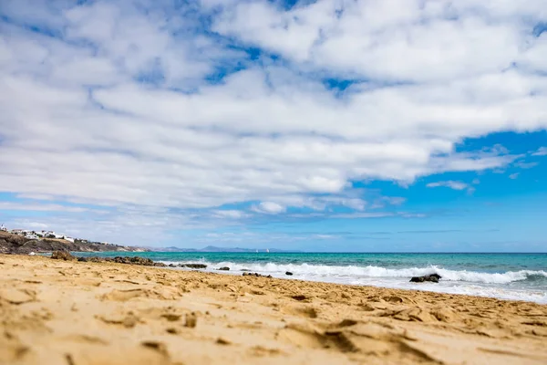 Costa Praia Sol Ilha Espanhola Fuerteventura — Fotografia de Stock