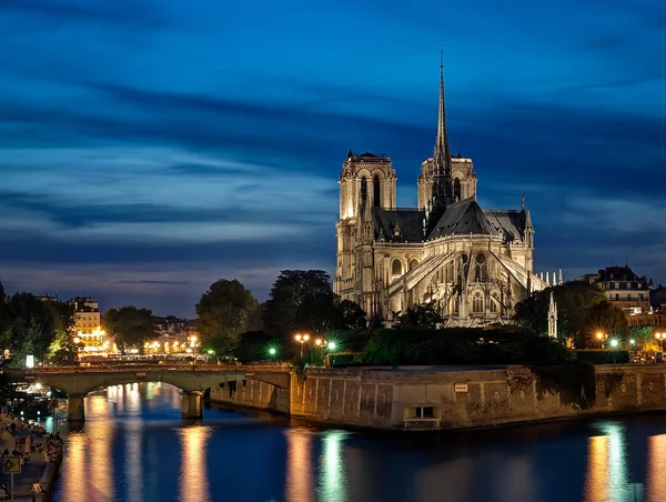 Notre Dame Paris Ban — Stock Fotó