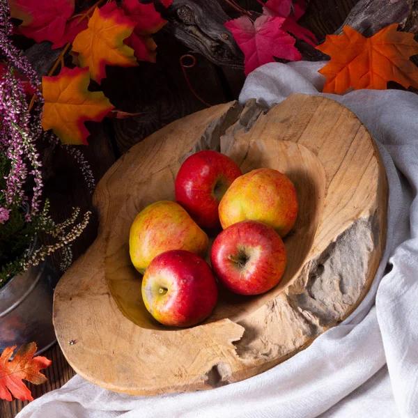 Malus Sylvestris Délicieuse Pomme Crabe Européenne — Photo