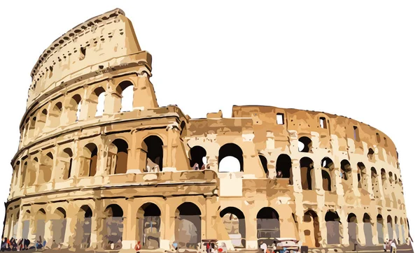 Стародавня Пам Ятка Колізею Римська Італія — стокове фото