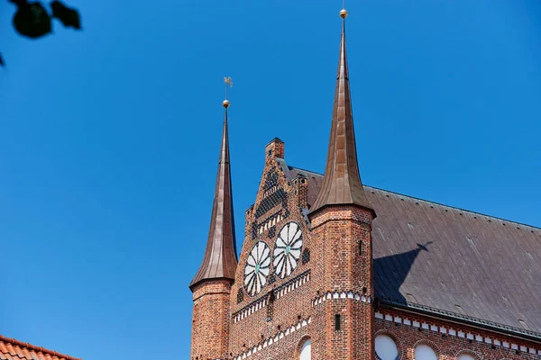 Città Vecchia Patrimonio Mondiale Wismar — Foto Stock