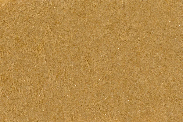 棕色纸板的显微镜图视图 从木材中提取的纤维素浆纤维清晰可见 — 图库照片