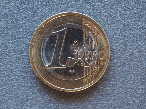 Κέρμα Ευρώ Ευρώ Νόμισμα Της Ευρωπαϊκής Ένωσης — Φωτογραφία Αρχείου