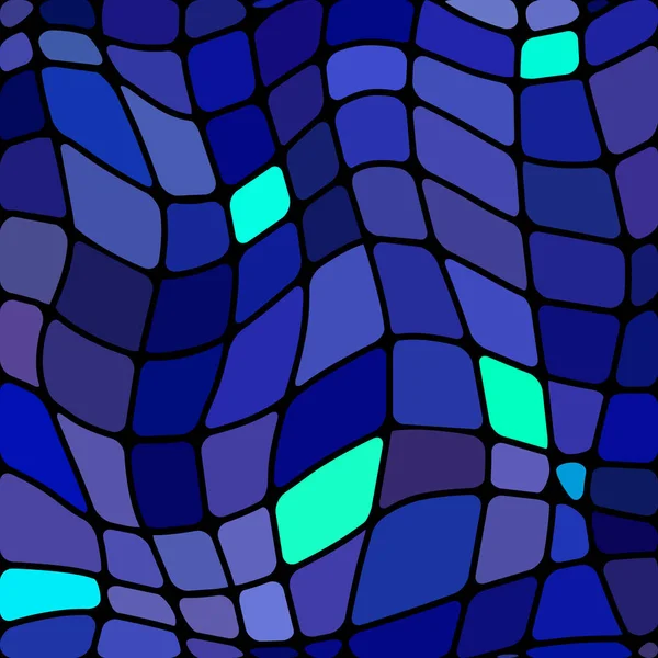 彩色玻璃马赛克背景 蓝色和紫色 — 图库照片