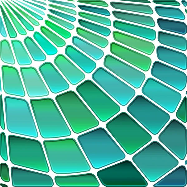 Абстрактный Векторный Витраж Мозаики Зеленый Синий — стоковое фото