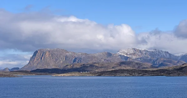Karge Landschaft Der Arktis Nahe Dem Dorf Itilleq Grönland — Stockfoto
