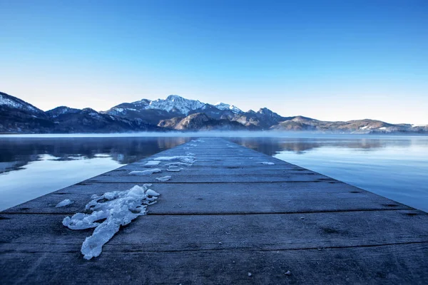 Lago Las Montañas — Foto de Stock