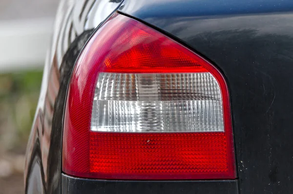 Sauberer Und Guter Zustand Auto Rücklicht Klarglas Blinker Und Rückfahrlicht — Stockfoto