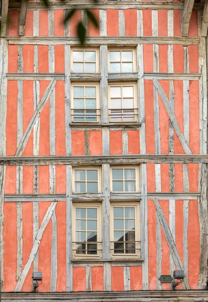 Starożytne Budynki Muru Pruskiego Troyes Aube Champagne Ardenne Francja — Zdjęcie stockowe