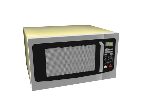 Microwave Kitchen — Stock Photo, Image