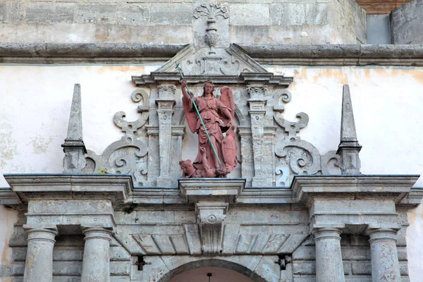 意大利圣乔治大教堂立面的细节 意大利威尼斯 — 图库照片