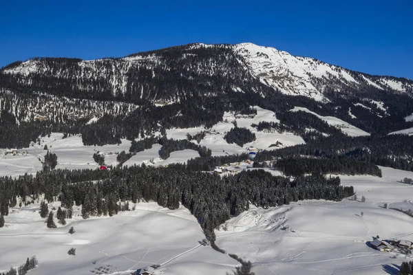 Avusturya Salzkammergut Alplerde Balonculuk — Stok fotoğraf