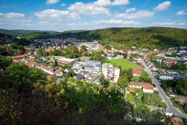 Vue Romantique Sur Koenigsbronn Allemagne Été — Photo