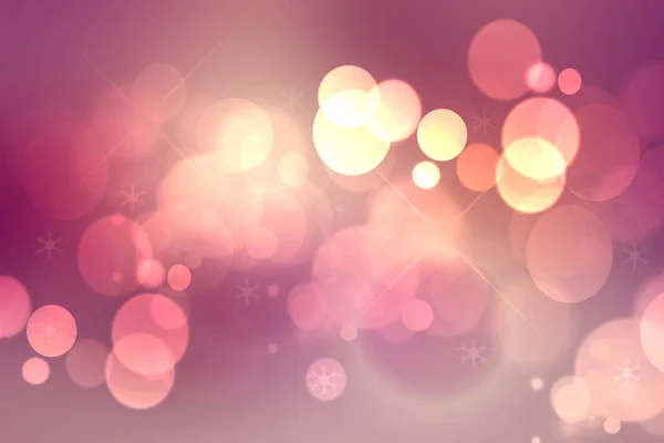 Paarse Heldere Abstracte Bokeh Goud Paars Roze Gloeiende Achtergrond Met — Stockfoto