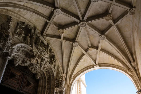 Mosterio Dos Jeronimos Arquitectura Destino Turismo Monumento Histórico Europeo Lisboa — Foto de Stock