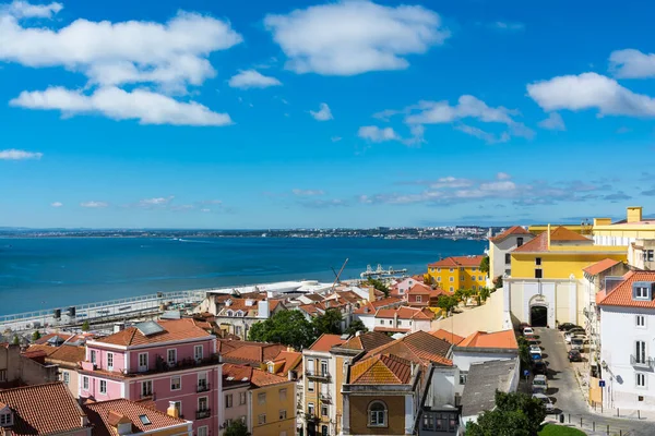 Lisboa Portugal Alfama Localização Histórica Europeia Férias Destino Paisagem Cidade — Fotografia de Stock