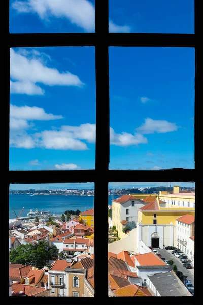 Lissabon Portugal Alfama Europäische Historische Lage Urlaubsziel Landschaft Altstadt — Stockfoto