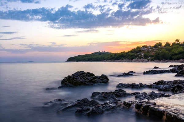 Tribunj Croacia Paisaje Hermoso Océano Vacaciones Destino Turismo Europeo Mediterráneo — Foto de Stock