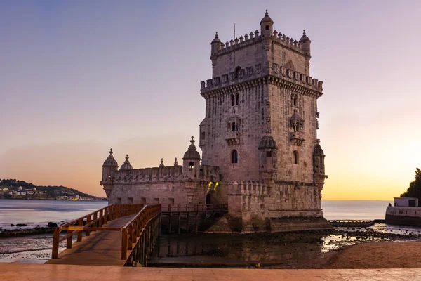 Torre Belem Unesco Dünya Mirası Görme Avrupa Tarihi Mimari Landmark — Stok fotoğraf