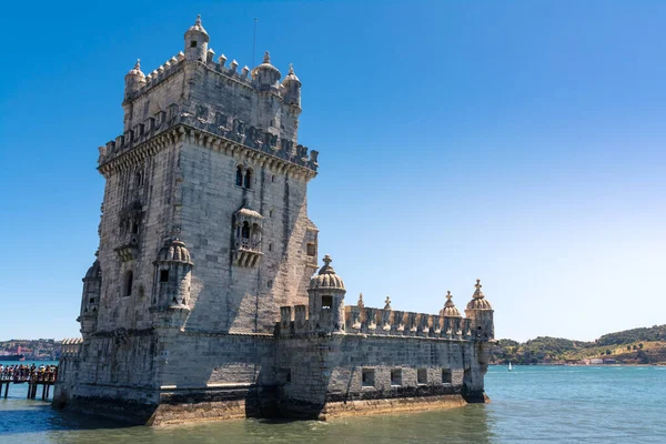 Torre Belem Unesco Dünya Mirası Görme Avrupa Tarihi Mimari Landmark — Stok fotoğraf