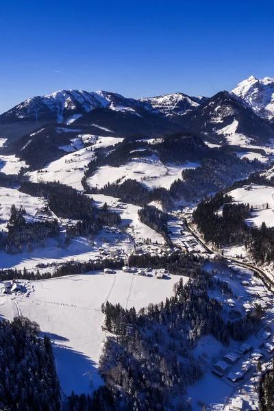 Oostenrijk Alpen Ballonvaart Regio Dachstein — Stockfoto