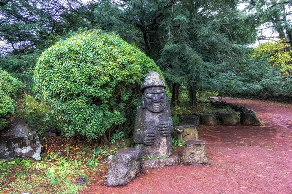 Статуя Биджарим Лесной Дол Харэубанг Острове Джефферсон Bijarim Forest Famous — стоковое фото