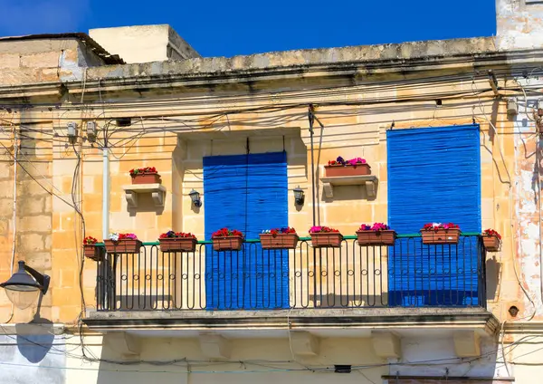 Architettura Colossale Una Casa Marsaxlokk Malta — Foto Stock