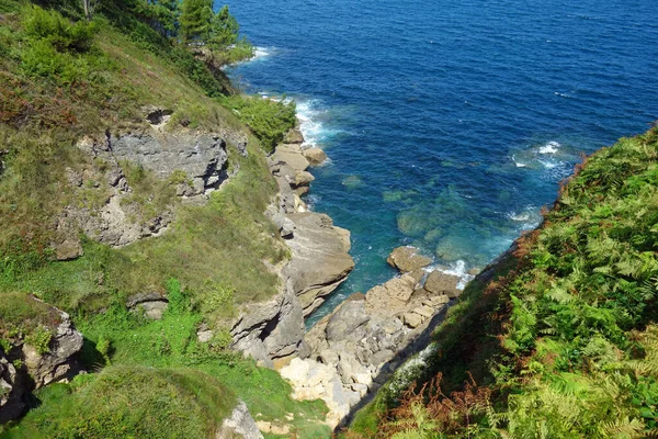 Vue Sur Côte Île — Photo